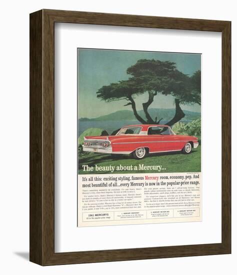 1961 the Beauty About Mercury-null-Framed Art Print