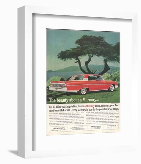 1961 the Beauty About Mercury-null-Framed Art Print