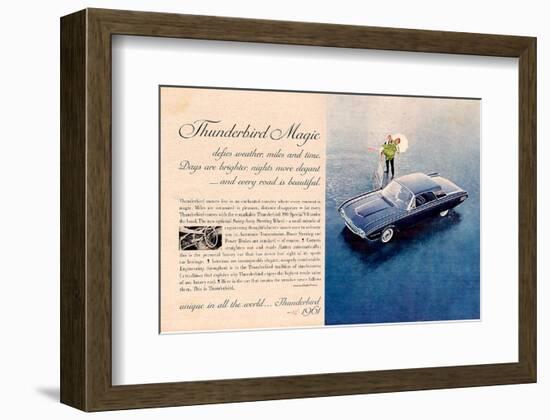 1961 Thunderbird Magic-null-Framed Art Print