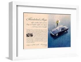 1961 Thunderbird Magic-null-Framed Art Print