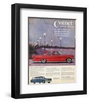 1961Mercury-Comet Value Packed-null-Framed Art Print