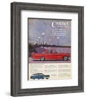 1961Mercury-Comet Value Packed-null-Framed Art Print