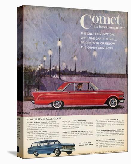 1961Mercury-Comet Value Packed-null-Stretched Canvas