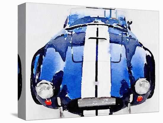 1962 AC Cobra Shelby Watercolor-NaxArt-Stretched Canvas