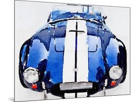 1962 AC Cobra Shelby Watercolor-NaxArt-Mounted Art Print