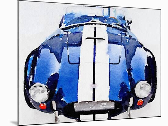 1962 AC Cobra Shelby Watercolor-NaxArt-Mounted Art Print