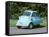 1962 BMW Isetta 300-null-Framed Stretched Canvas