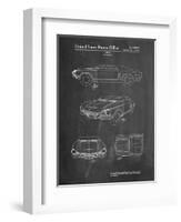 1962 Chevrolet Covair Super Spyder Concept Patent Print-Cole Borders-Framed Art Print