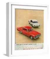 1962 Dodge Dart 440 &Lancer Gt-null-Framed Art Print