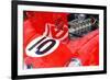 1962 Ferrari 250 GTO Engine Watercolor-NaxArt-Framed Art Print