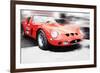 1962 Ferrari 250 GTO Watercolor-NaxArt-Framed Art Print