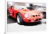 1962 Ferrari 250 GTO Watercolor-NaxArt-Framed Art Print