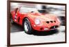 1962 Ferrari 250 GTO Watercolor-NaxArt-Framed Art Print