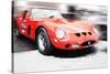 1962 Ferrari 250 GTO Watercolor-NaxArt-Stretched Canvas