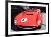 1962 Ferrari in the Pits Watercolor-NaxArt-Framed Art Print