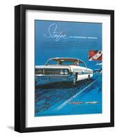 1962 GM Oldsmobile Starfire-null-Framed Art Print