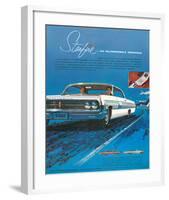 1962 GM Oldsmobile Starfire-null-Framed Art Print