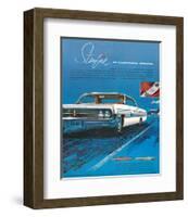 1962 GM Oldsmobile Starfire-null-Framed Art Print