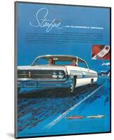 1962 GM Oldsmobile Starfire-null-Mounted Art Print