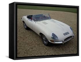 1962 Jaguar E Type 3.8-null-Framed Stretched Canvas