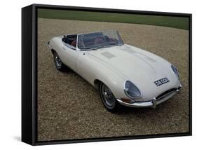 1962 Jaguar E Type 3.8-null-Framed Stretched Canvas