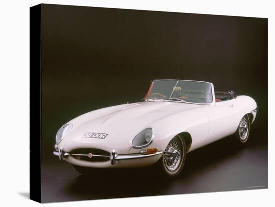 1962 Jaguar E type-null-Stretched Canvas