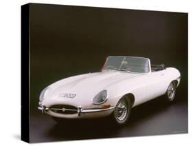 1962 Jaguar E type-null-Stretched Canvas