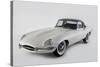 1962 Jaguar E type-S. Clay-Stretched Canvas