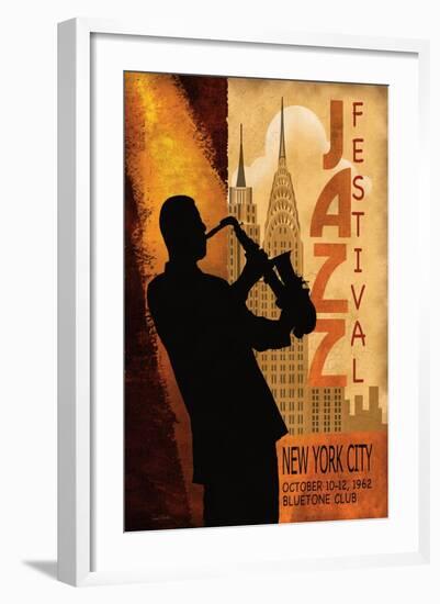 1962 New York Jazz Festival-Conrad Knutsen-Framed Art Print
