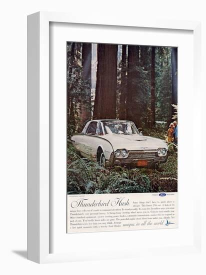 1962 Thunderbird Hush-null-Framed Art Print