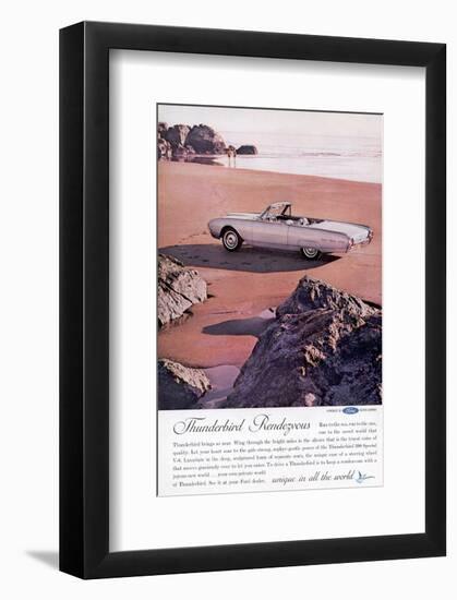 1962 Thunderbird Rendezvous-null-Framed Art Print