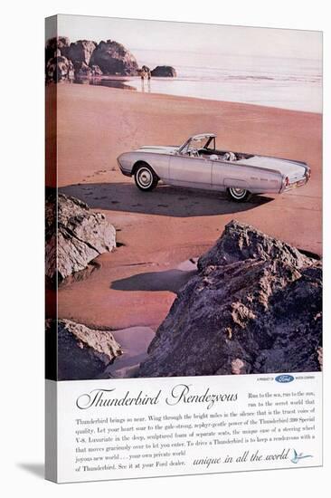 1962 Thunderbird Rendezvous-null-Stretched Canvas