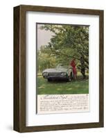 1962 Thunderbird Spell-null-Framed Art Print