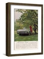 1962 Thunderbird Spell-null-Framed Art Print