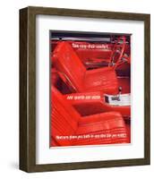 1962Mercury-Easy-Chair Comfort-null-Framed Art Print