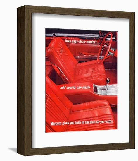 1962Mercury-Easy-Chair Comfort-null-Framed Art Print