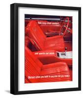 1962Mercury-Easy-Chair Comfort-null-Framed Art Print