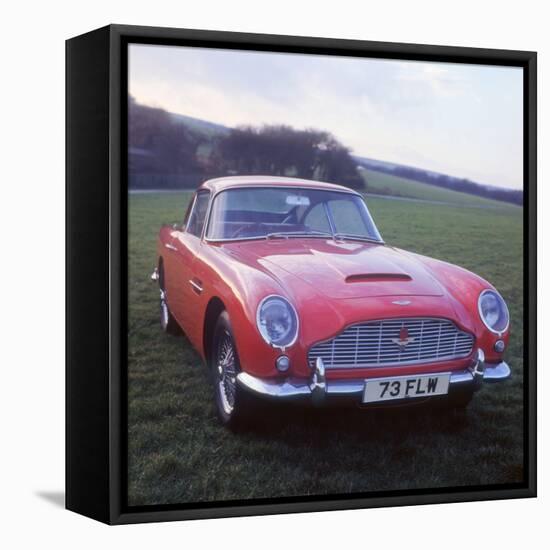 1963 Aston Martin DB4 GT-null-Framed Stretched Canvas