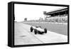 1963 German Gp Brabham Pits, 1963 (Photo)-null-Framed Stretched Canvas