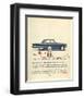 1963 Mercury -Comet Rust-Proof-null-Framed Art Print