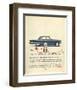 1963 Mercury -Comet Rust-Proof-null-Framed Art Print