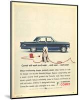 1963 Mercury -Comet Rust-Proof-null-Mounted Art Print