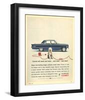 1963 Mercury -Comet Rust-Proof-null-Framed Art Print