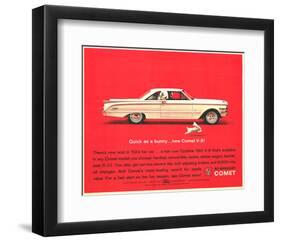 1963 Mercury - New Comet V-8-null-Framed Art Print