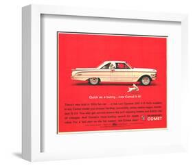 1963 Mercury - New Comet V-8-null-Framed Art Print