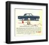 1963 Mercury - Resale Value-null-Framed Art Print