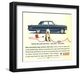 1963 Mercury - Resale Value-null-Framed Art Print