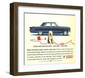 1963 Mercury - Resale Value-null-Framed Art Print