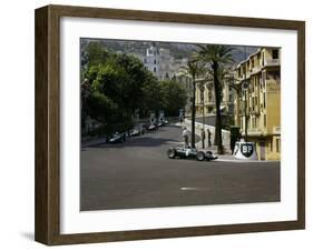 1963 Monaco Grand Prix, BRM V8, Graham Hill-null-Framed Photographic Print
