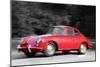 1963 Porsche 356 C Watercolor-NaxArt-Mounted Premium Giclee Print